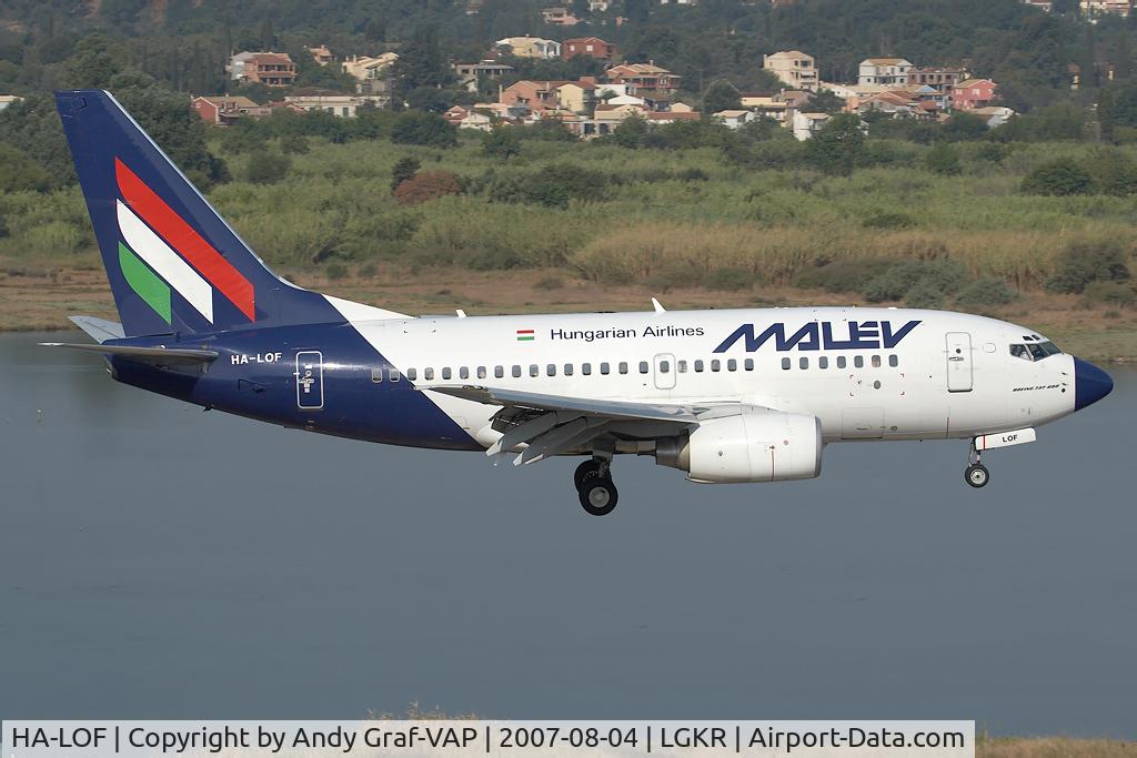 HA-LOF, 2003 Boeing 737-6Q8 C/N 29348, Malev 737-600