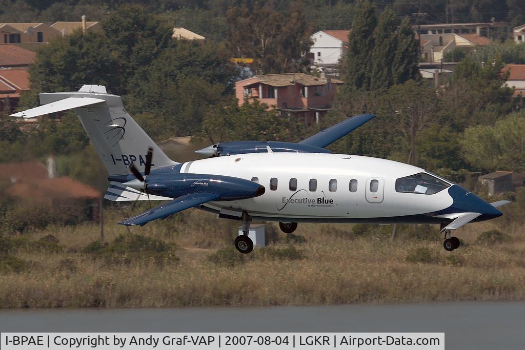 I-BPAE, 2004 Piaggio P-180 Avanti C/N 1081, Blue Panorama Piaggo