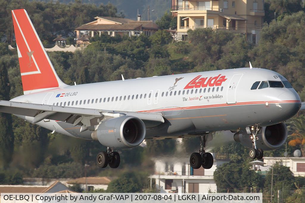 OE-LBQ, 1999 Airbus A320-214 C/N 1137, Lauda Air A320