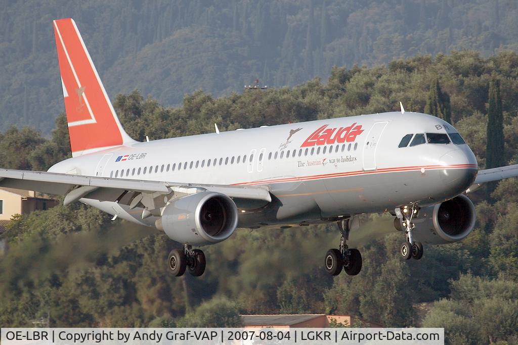 OE-LBR, 2000 Airbus A320-214 C/N 1150, Lauda Air A320