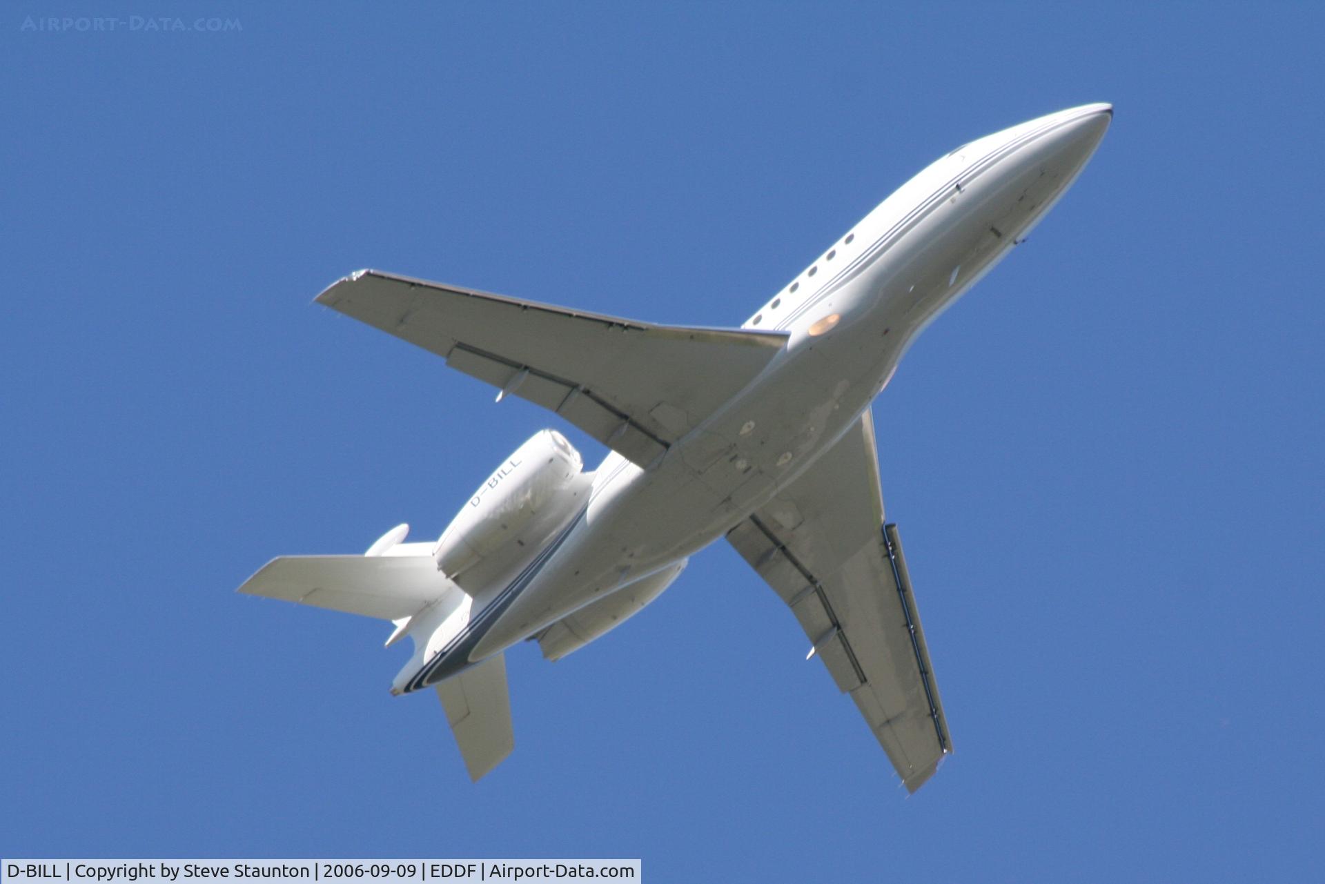 D-BILL, 2004 Dassault Falcon 2000EX C/N 033, Taken at Frankfurt September 2006