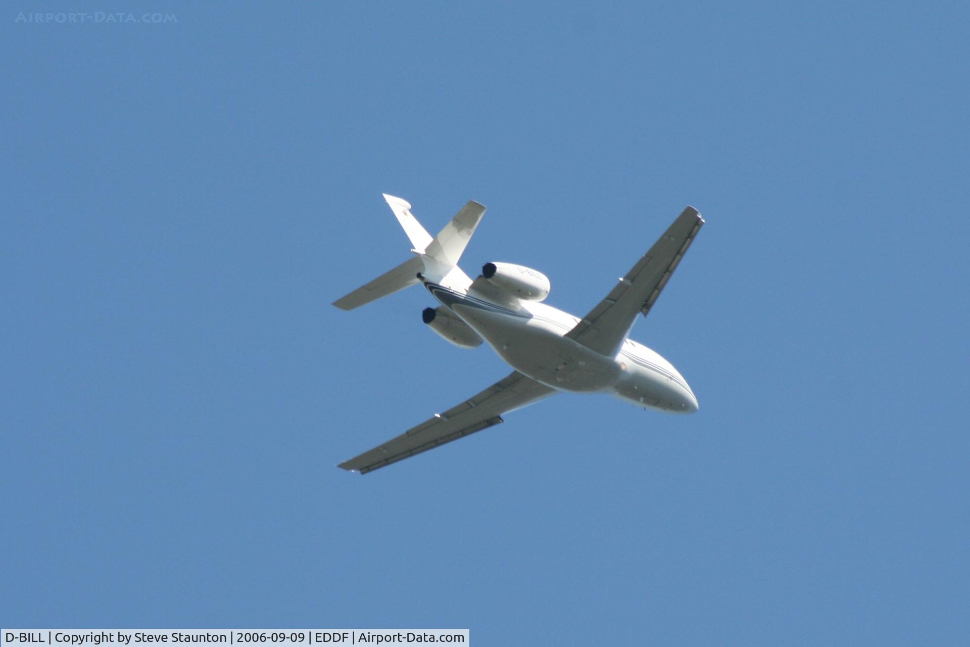 D-BILL, 2004 Dassault Falcon 2000EX C/N 033, Taken at Frankfurt September 2006