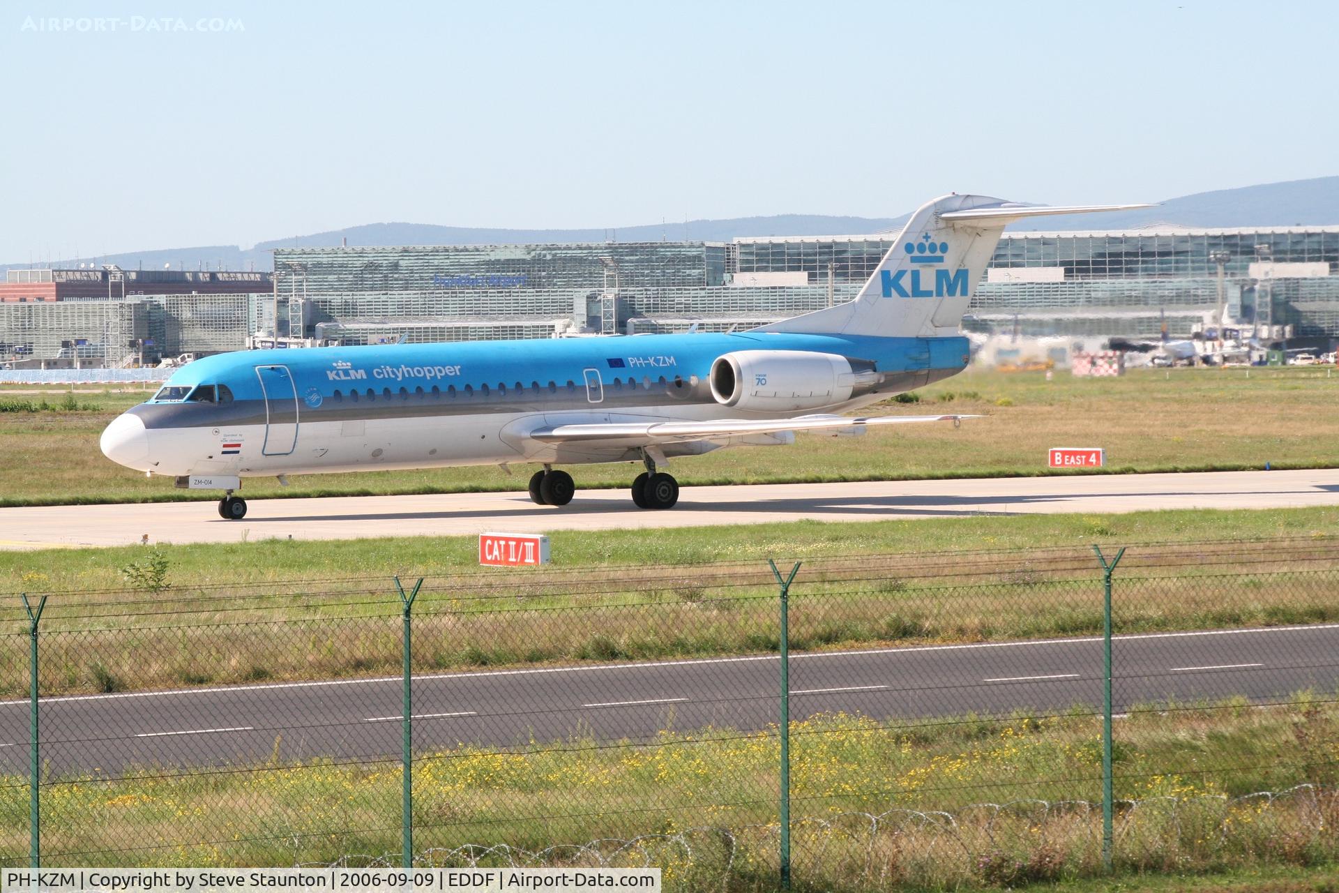 PH-KZM, 1995 Fokker 70 (F-28-0070) C/N 11561, Taken at Frankfurt September 2006