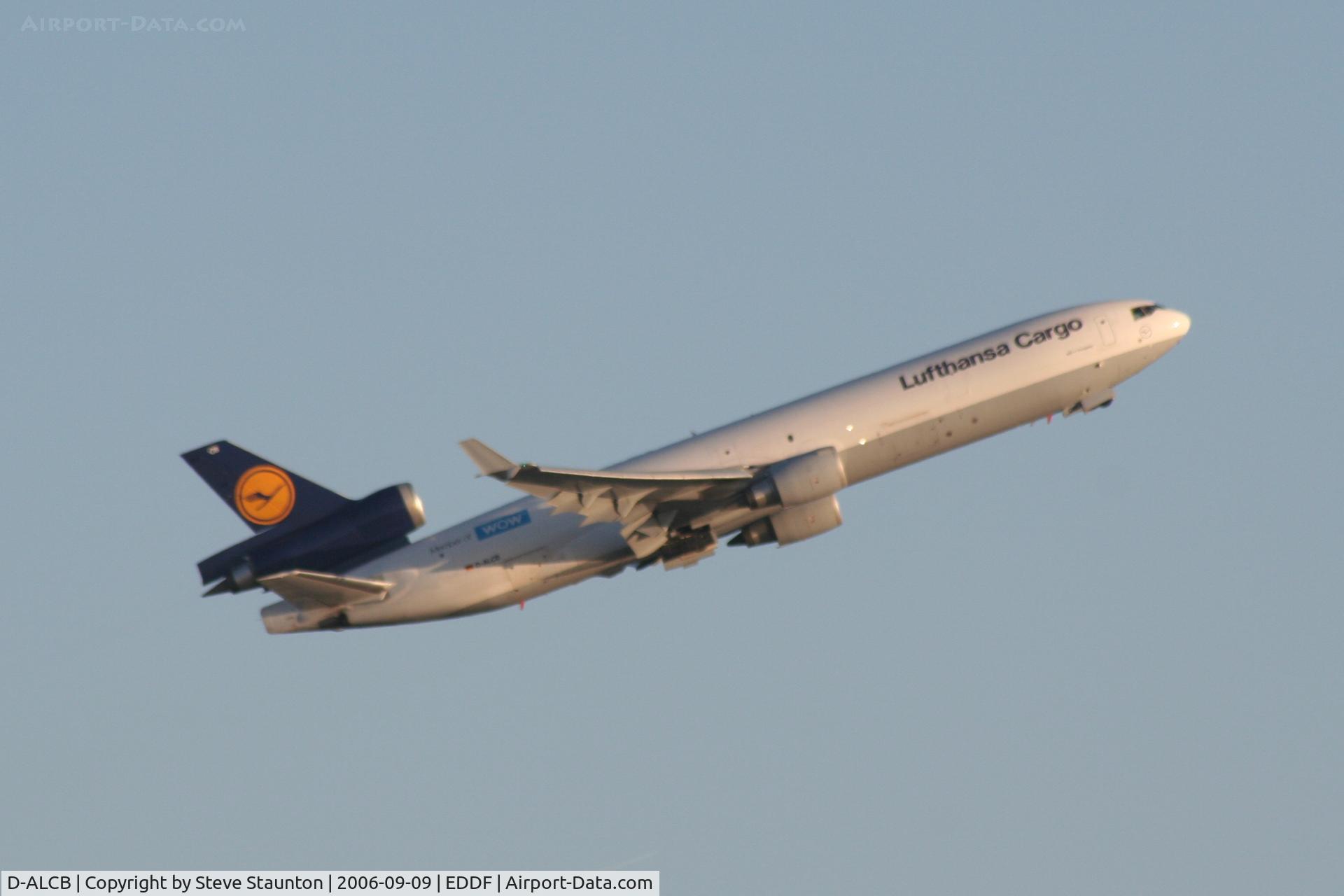 D-ALCB, 1998 McDonnell Douglas MD-11F C/N 48782, Taken at Frankfurt September 2006