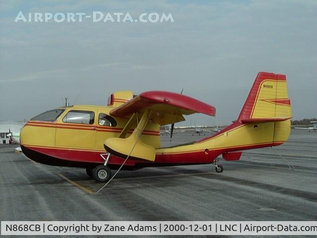 N868CB, 1947 Republic RC-3 Seabee C/N 868, On the ramp at Lancaster