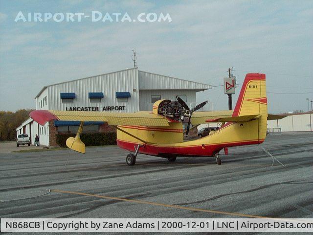 N868CB, 1947 Republic RC-3 Seabee C/N 868, On the ramp at Lancaster