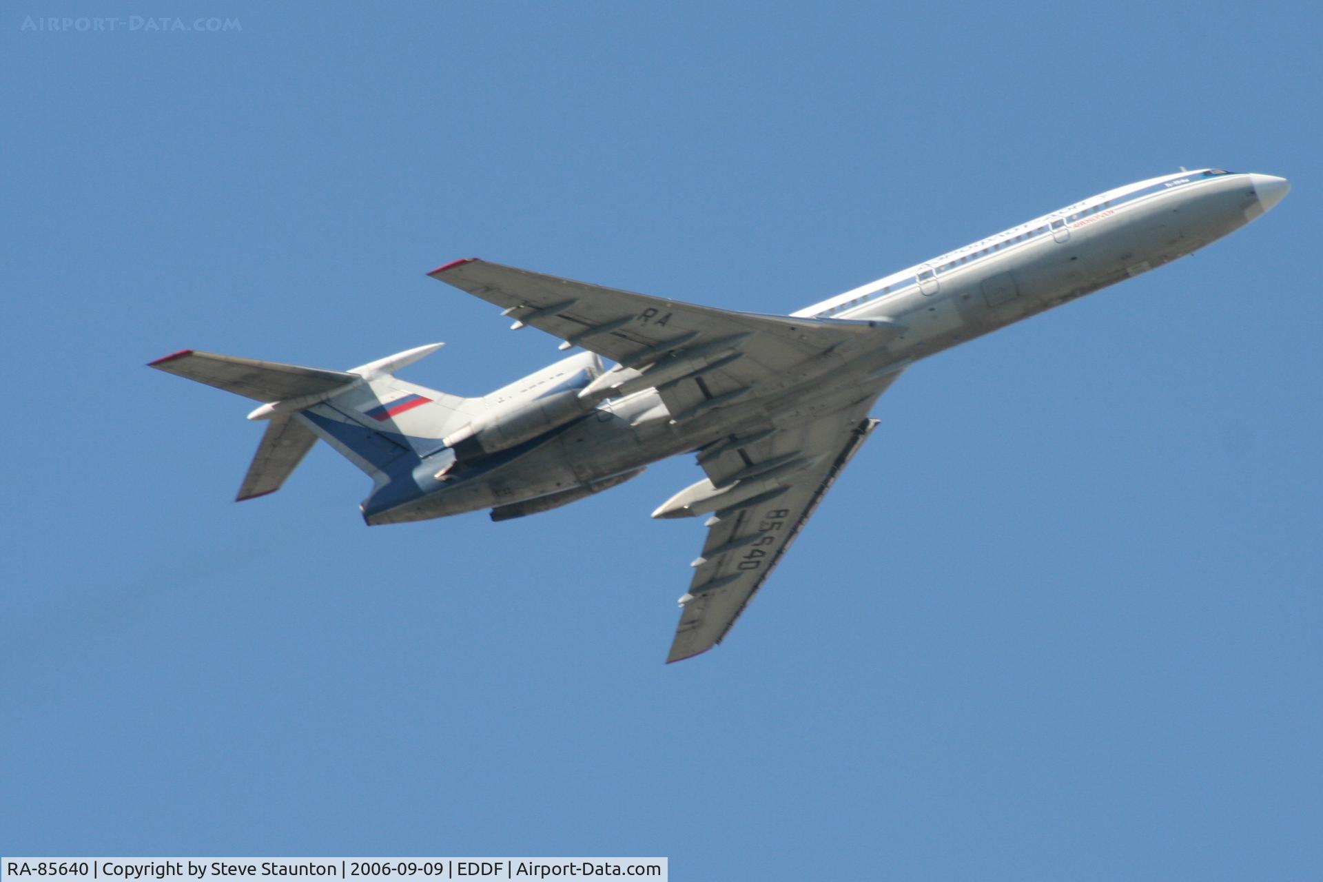 RA-85640, 1988 Tupolev Tu-154M C/N 88A772, Taken at Frankfurt September 2006
