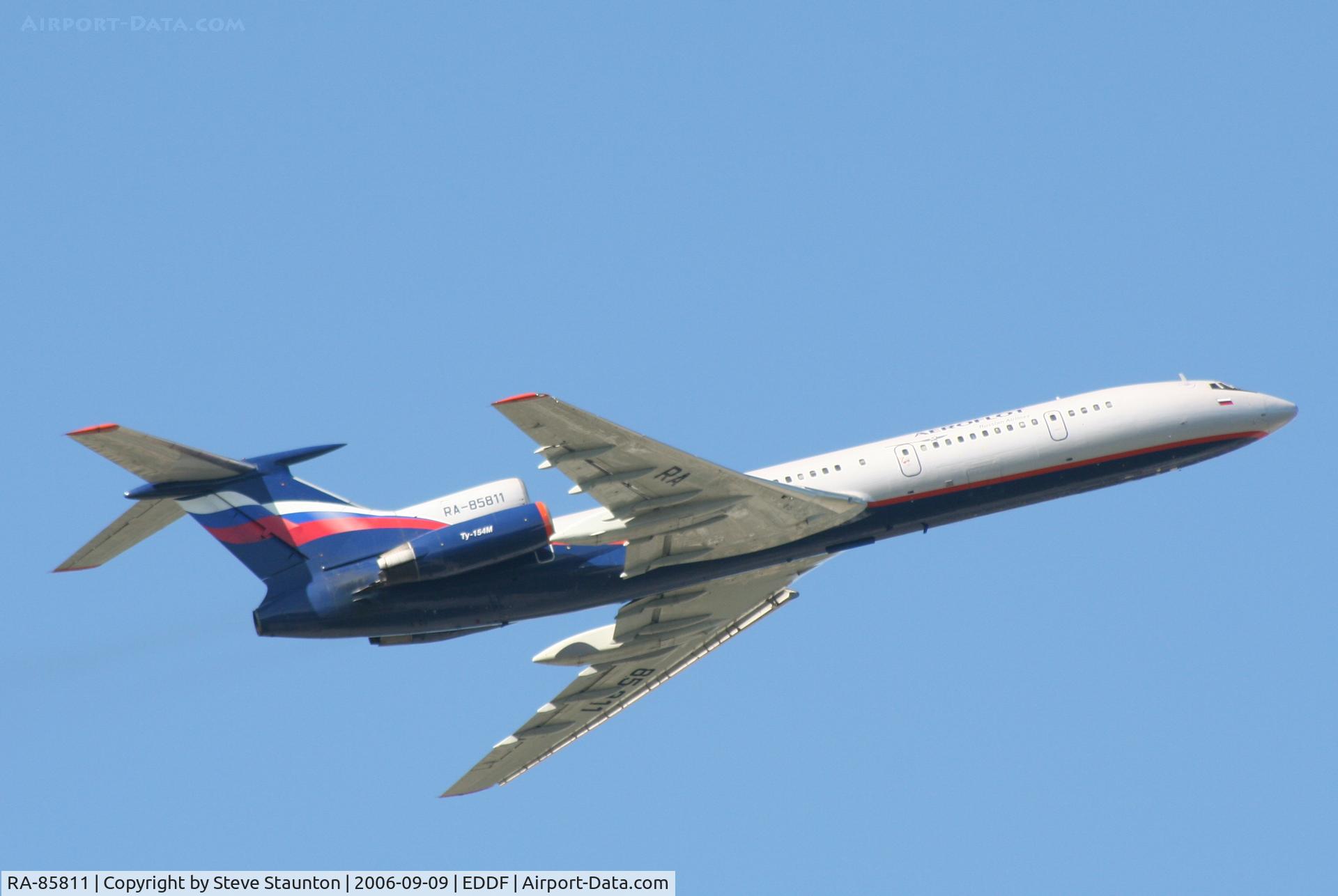 RA-85811, 1990 Tupolev Tu-154M C/N 90A831, Taken at Frankfurt September 2006
