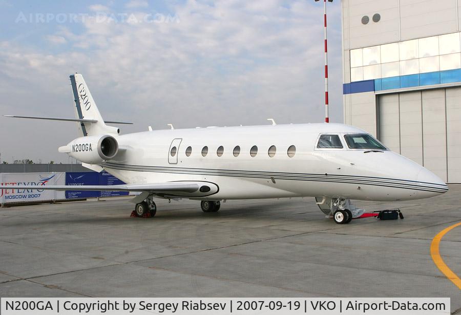 N200GA, 2008 Israel Aircraft Industries Gulfstream 200 C/N 173, Israel IAI-1126 Gulfstream G200