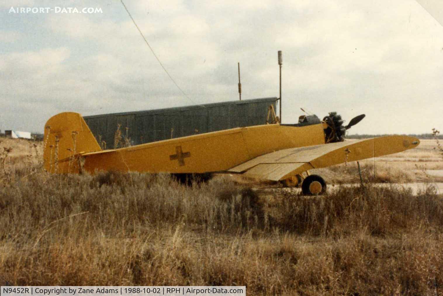 N9452R, 1961 Snow S2A C/N 1088A, Agricultural aircraft