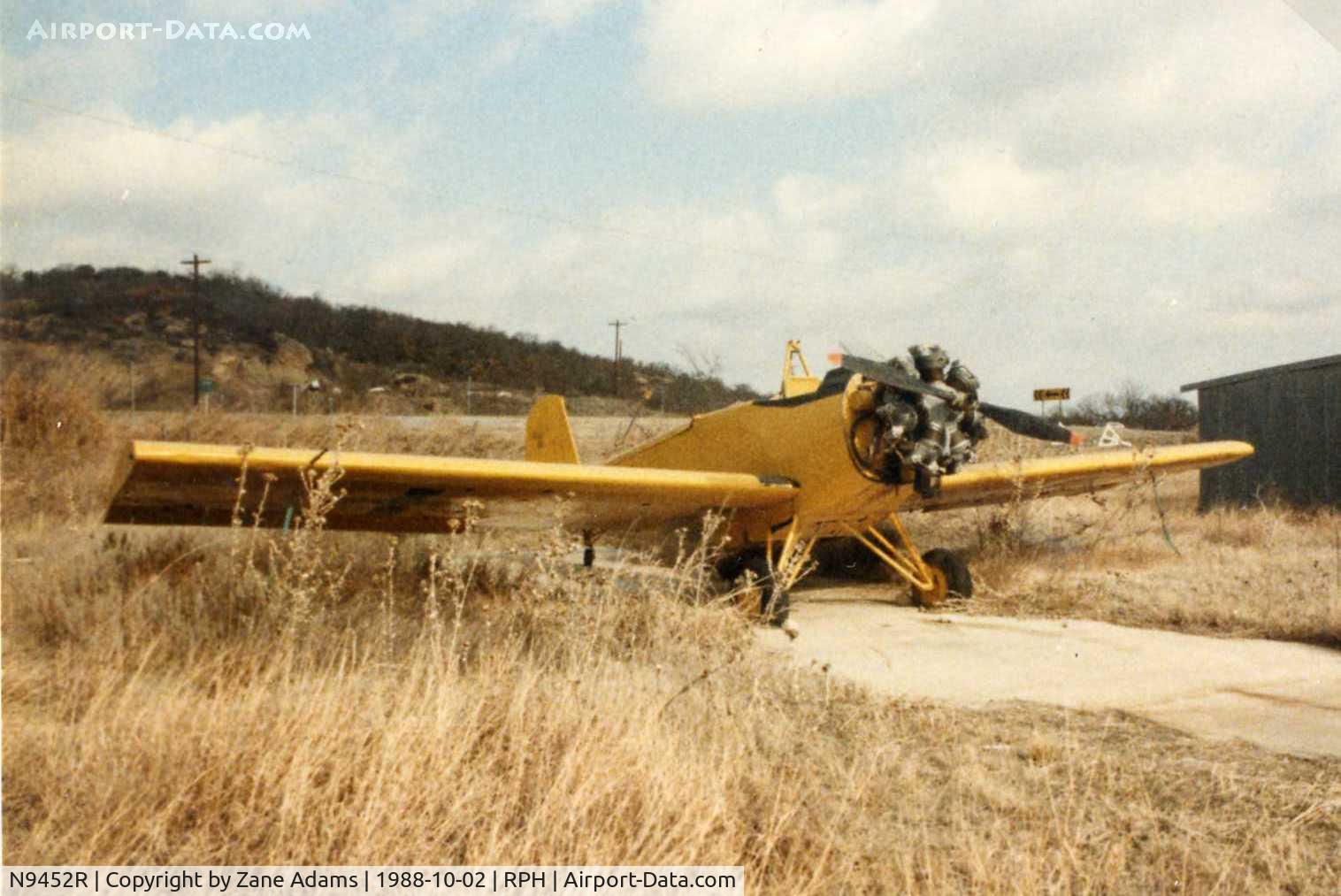N9452R, 1961 Snow S2A C/N 1088A, Agricultural aircraft