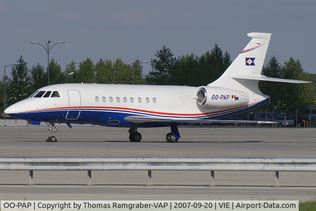 OO-PAP, 2007 Dassault Falcon 2000EX C/N 0123, Flying Partners Dassault Falcon 2000