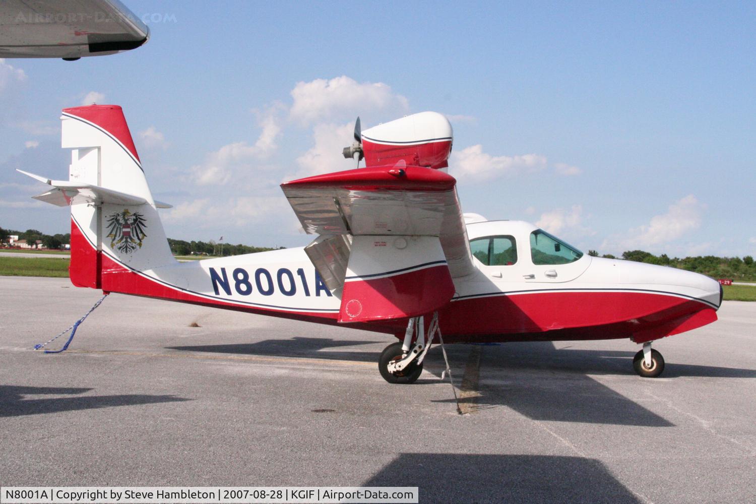 N8001A, 1979 Consolidated Aeronautics Inc. LAKE LA-4-200 C/N 991, Stylish Lake LA-4 at Winter Haven