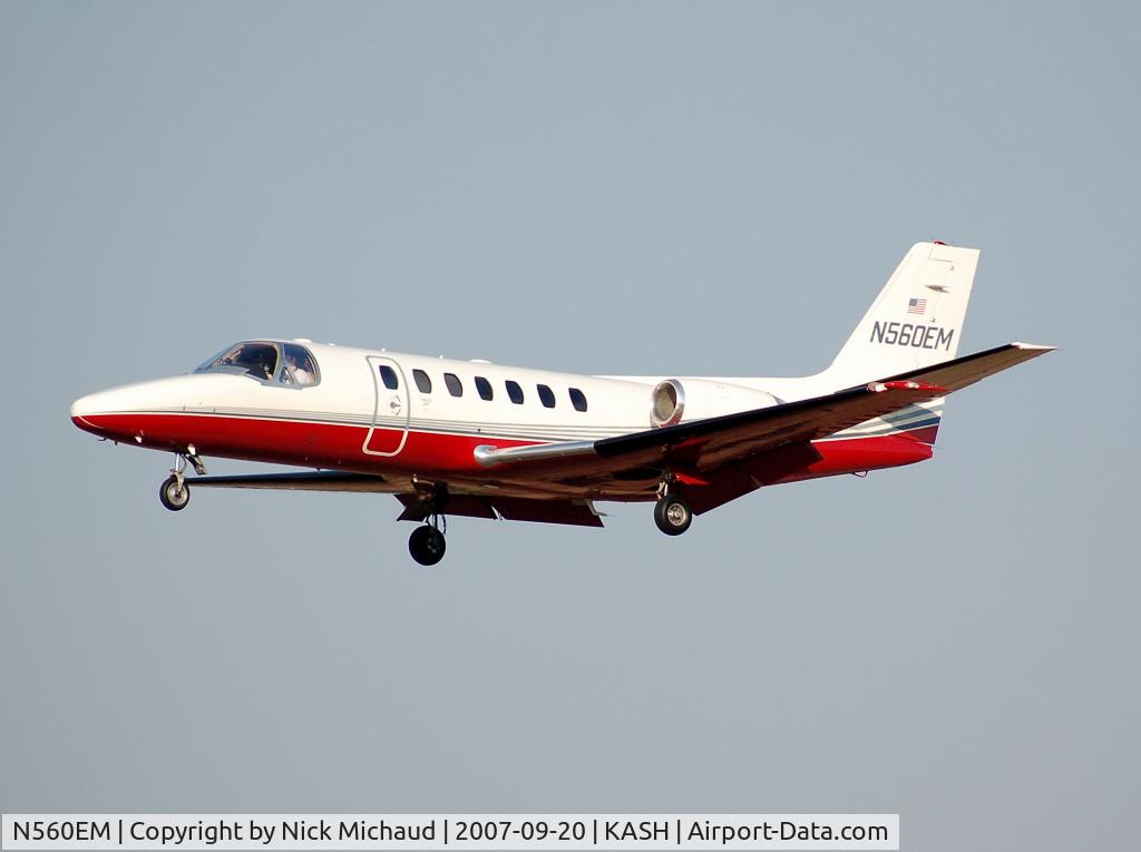 N560EM, 1994 Cessna 560 Citation Ultra C/N 560-0278, Citation V