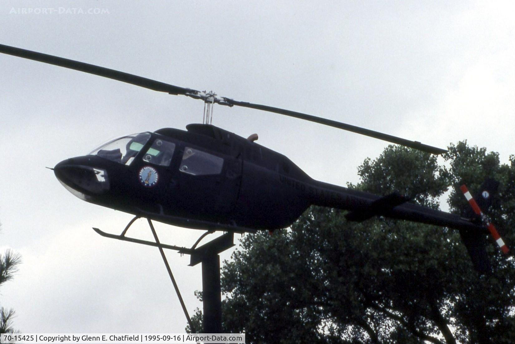 70-15425, 1970 Bell OH-58A Kiowa C/N 40976, OH-58A at the 45th Infantry Div. Museum in Oklahoma City