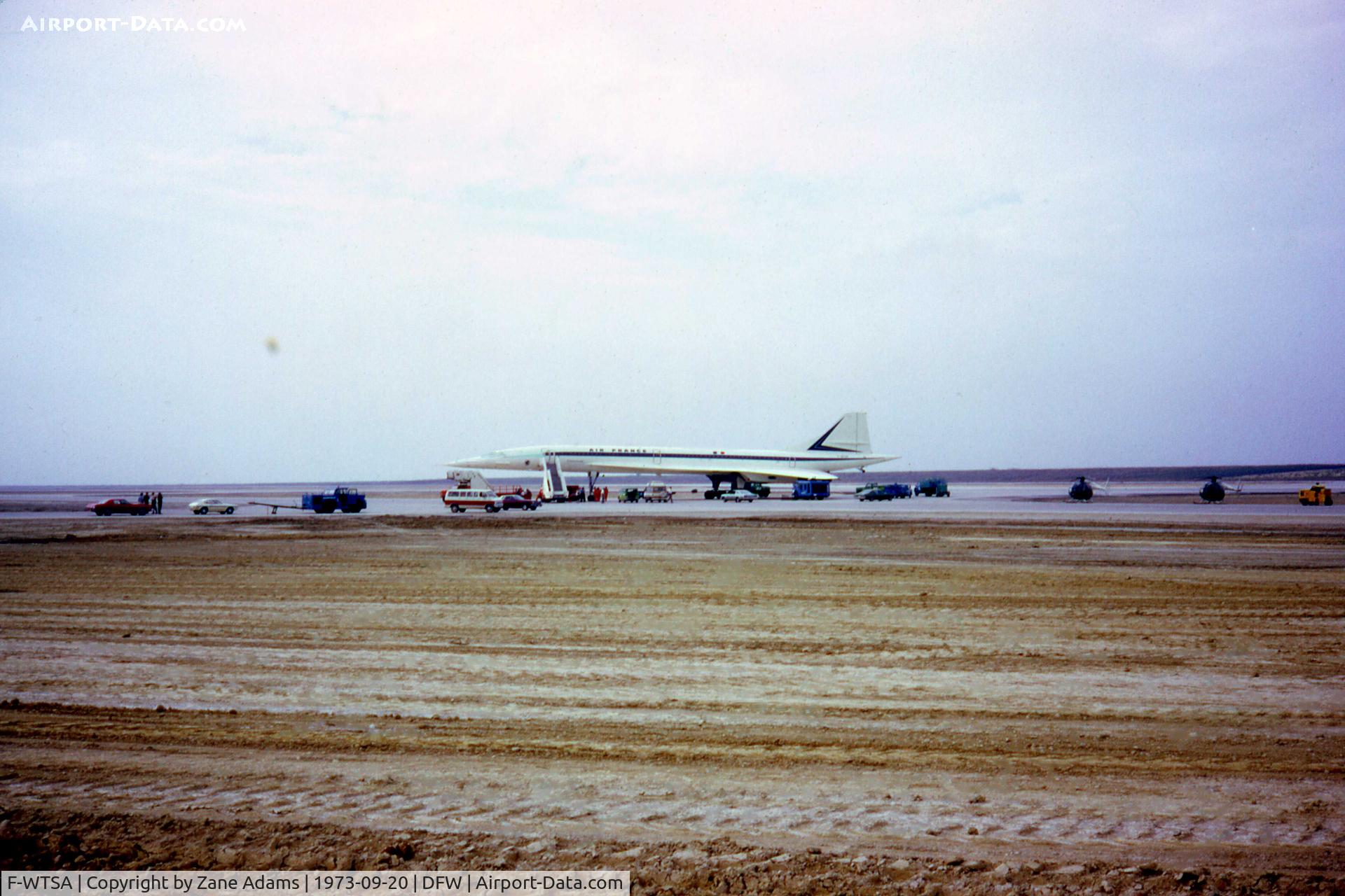 F-WTSA, 1973 Aerospatiale-BAC Concorde 101 C/N 02, Concorde Prototype Ship 2 at DFW Dedication - First ever visit to the U.S.