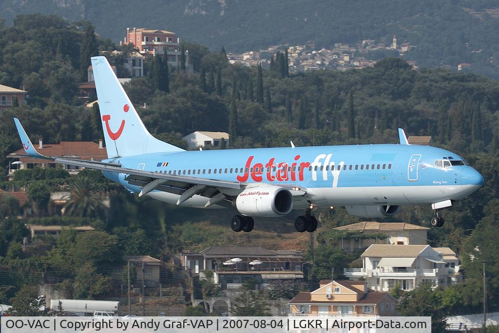 OO-VAC, 2003 Boeing 737-8BK C/N 33014, Jetair 737-800