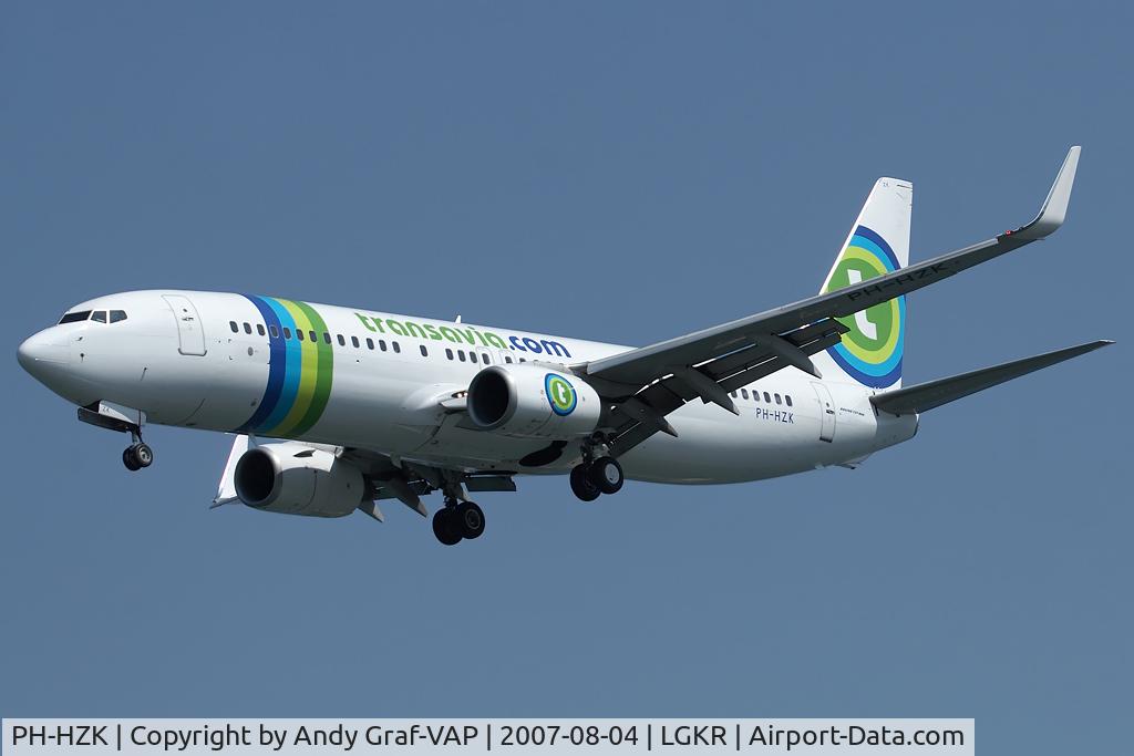PH-HZK, 2000 Boeing 737-8K2 C/N 30390, Transavia 737-800
