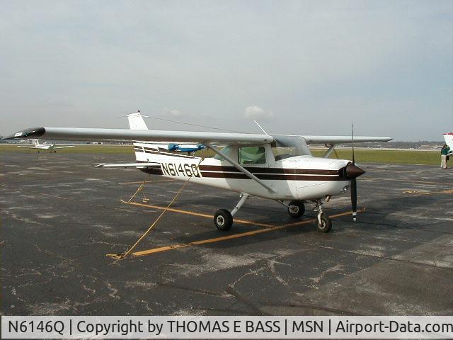 N6146Q, 1981 Cessna 152 C/N 15285169, Wisconsin Aviation Rental a/c at MSN