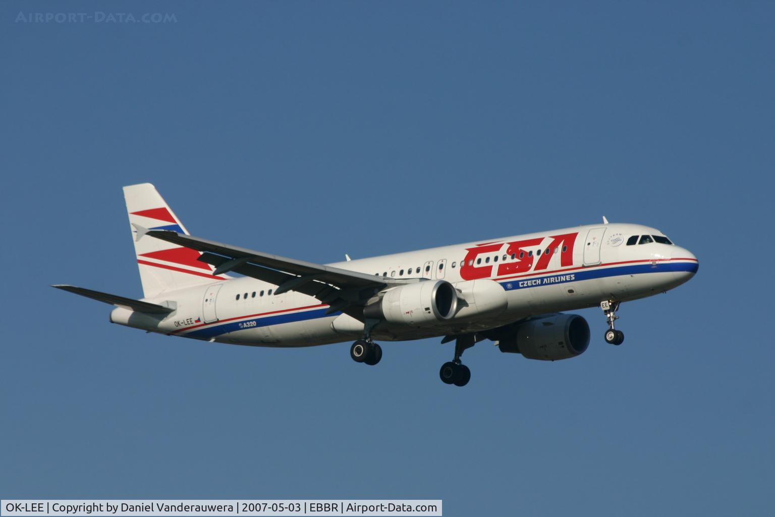 OK-LEE, 2006 Airbus A320-214 C/N 2719, arrival of flight OK630 to rwy 02