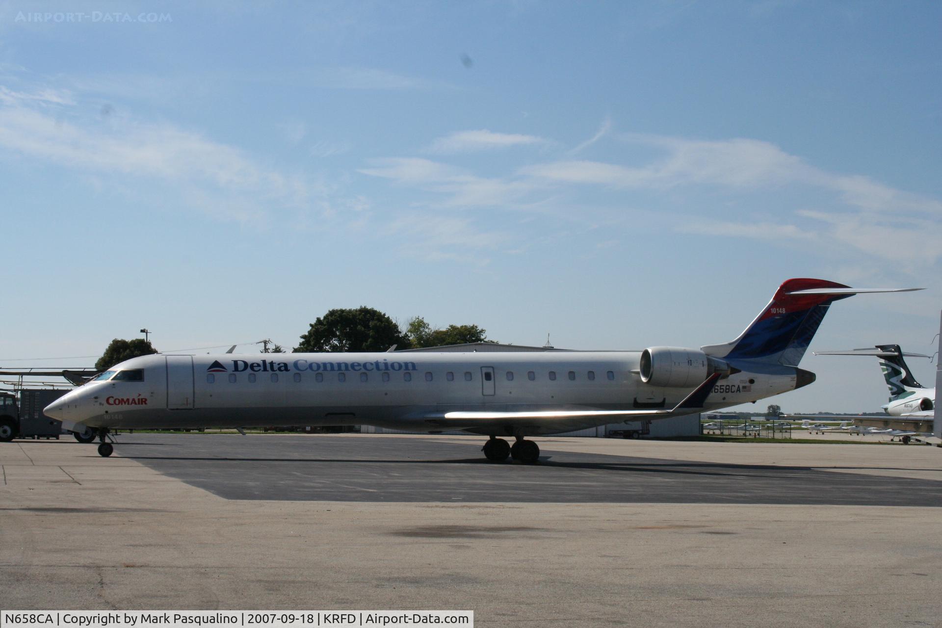 N658CA, 2004 Bombardier CRJ-700 (CL-600-2C10) Regional Jet C/N 10148, CL-600-2C10