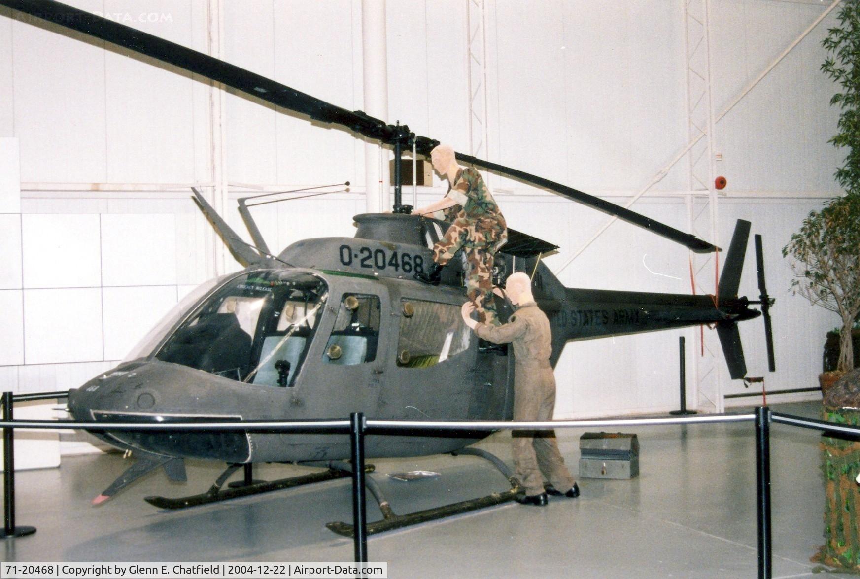 71-20468, 1971 Bell OH-58A Kiowa C/N 41329, OH-58A at the Army Aviation Museum