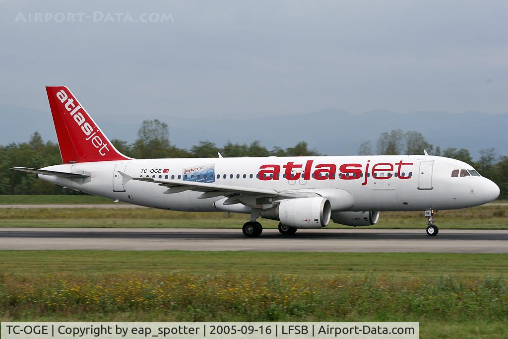 TC-OGE, 1997 Airbus A320-214 C/N 764, departing to Antalya