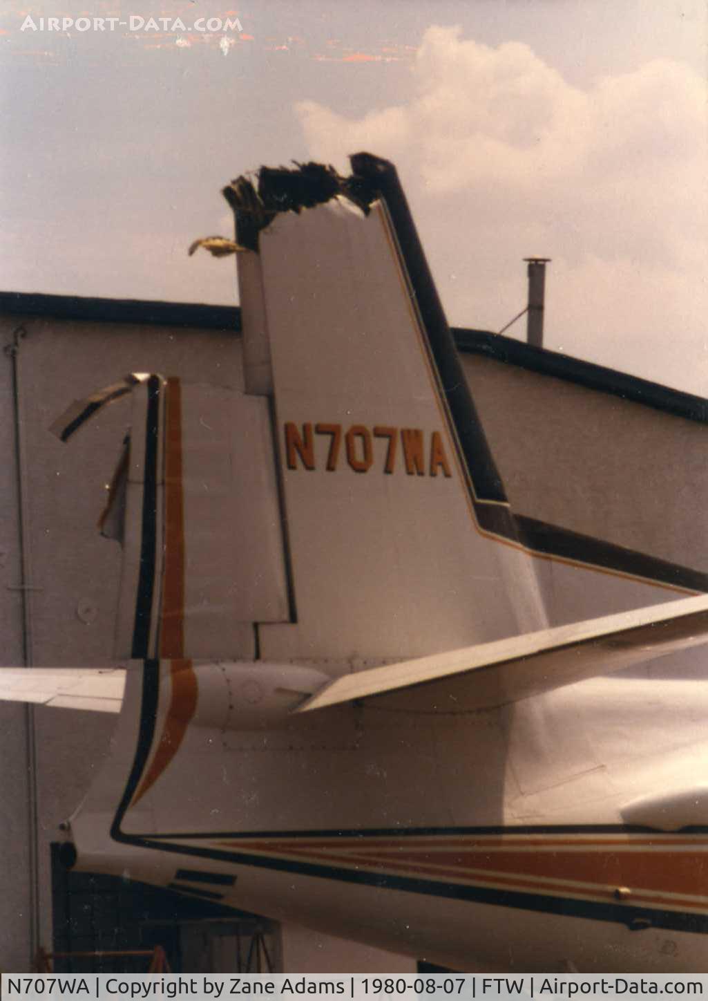 N707WA, 1958 Fokker F-27 Friendship C/N 16, Fokker F-27. Involved in a mid air collision with a C-172. Country singer Charlie Pride and his band were aboard the F-27. NTSB report - http://www.ntsb.gov/ntsb/brief.asp?ev_id=30559&key=0