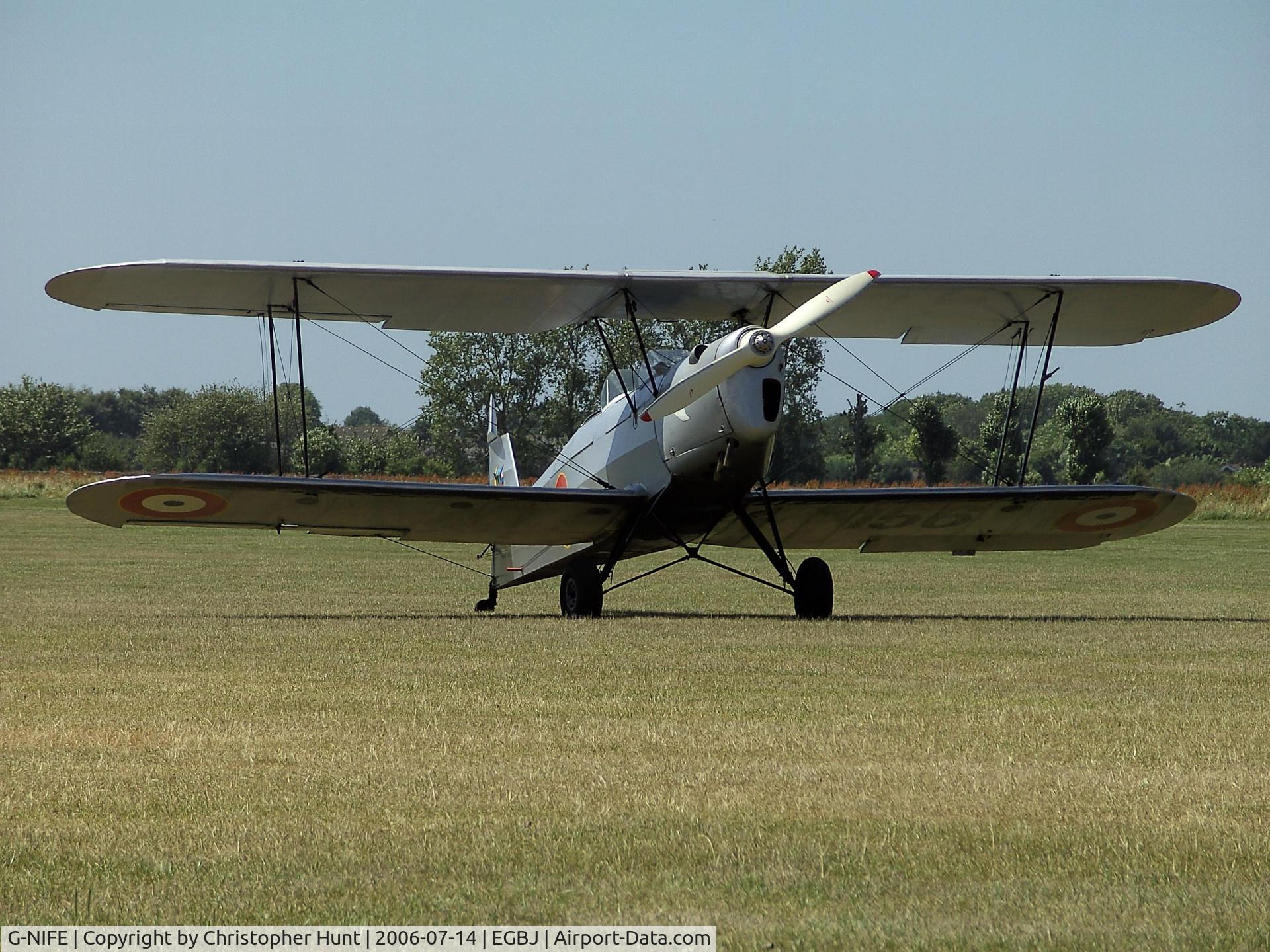 G-NIFE, 1946 Stampe-Vertongen SV-4A C/N 156, Owned and operated by Tiger Airways (www.tigerairways.co.uk)
