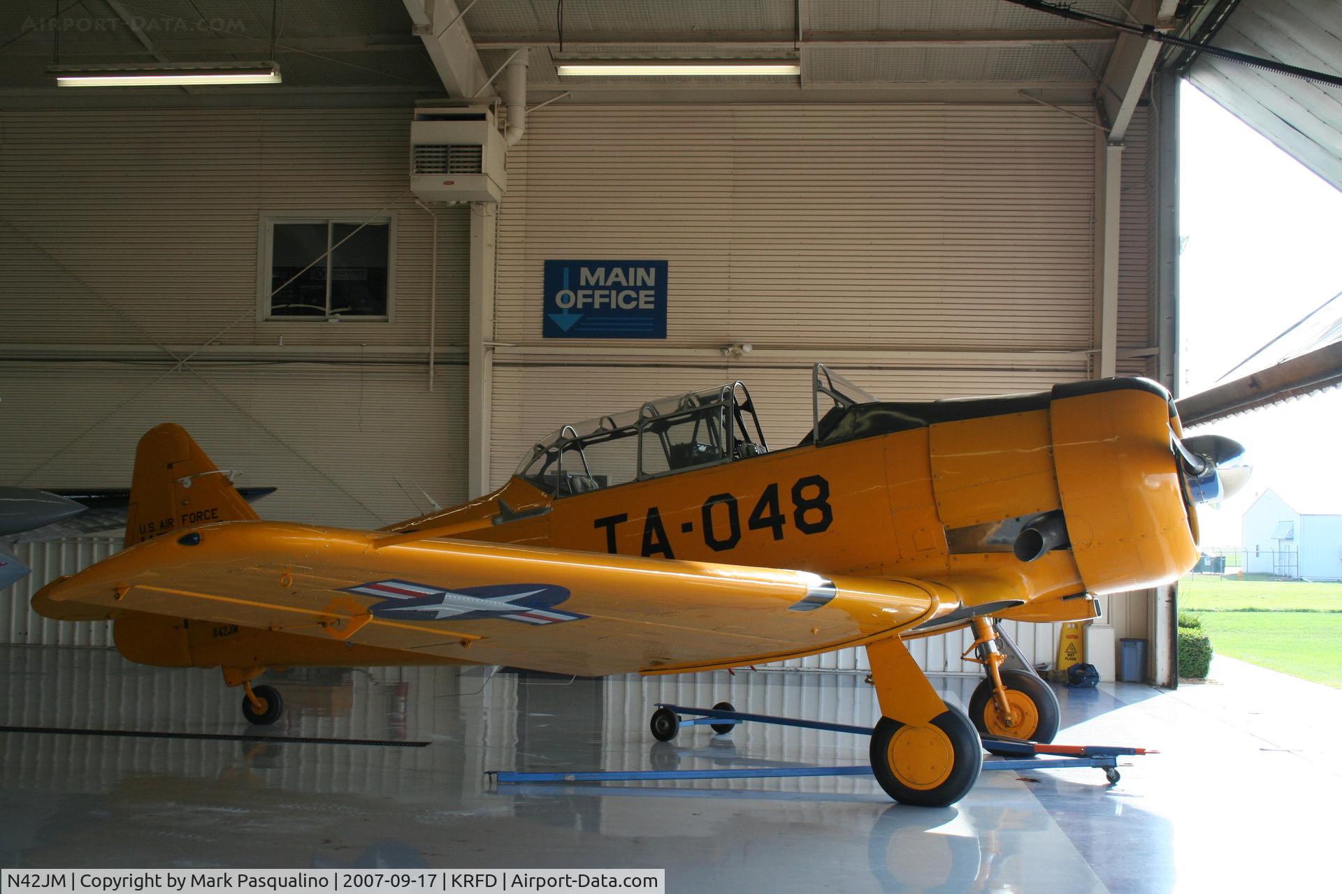 N42JM, North American T-6G Texan C/N 182-735, North American AT-6G