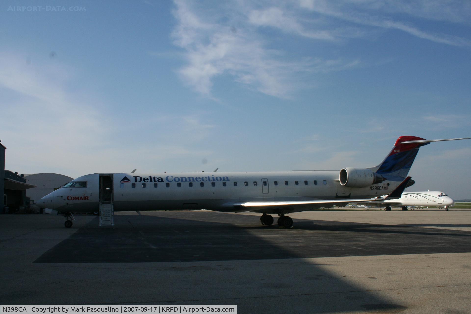 N398CA, 2003 Bombardier CRJ-700 (CL-600-2C10) Regional Jet C/N 10112, CL-600-2C10