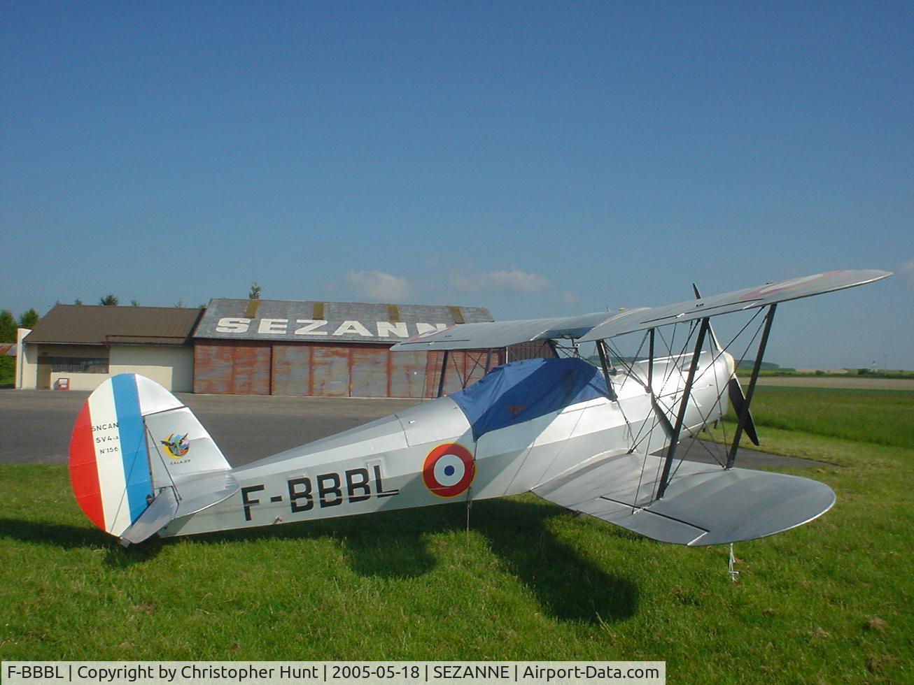 F-BBBL, 1946 Stampe-Vertongen SV-4A C/N 156, Was G-NIFE, owned and operated by Tiger Airways (www.tigerairways.co.uk)