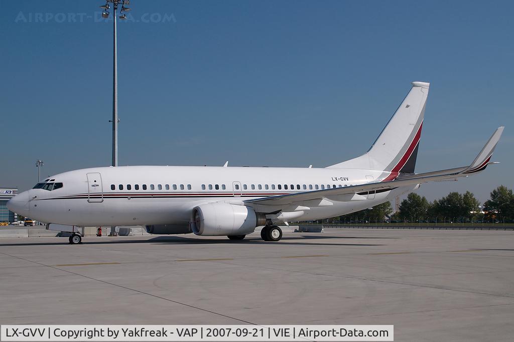 LX-GVV, 2000 Boeing 737-7BC C/N 30791, Boeing 737-700