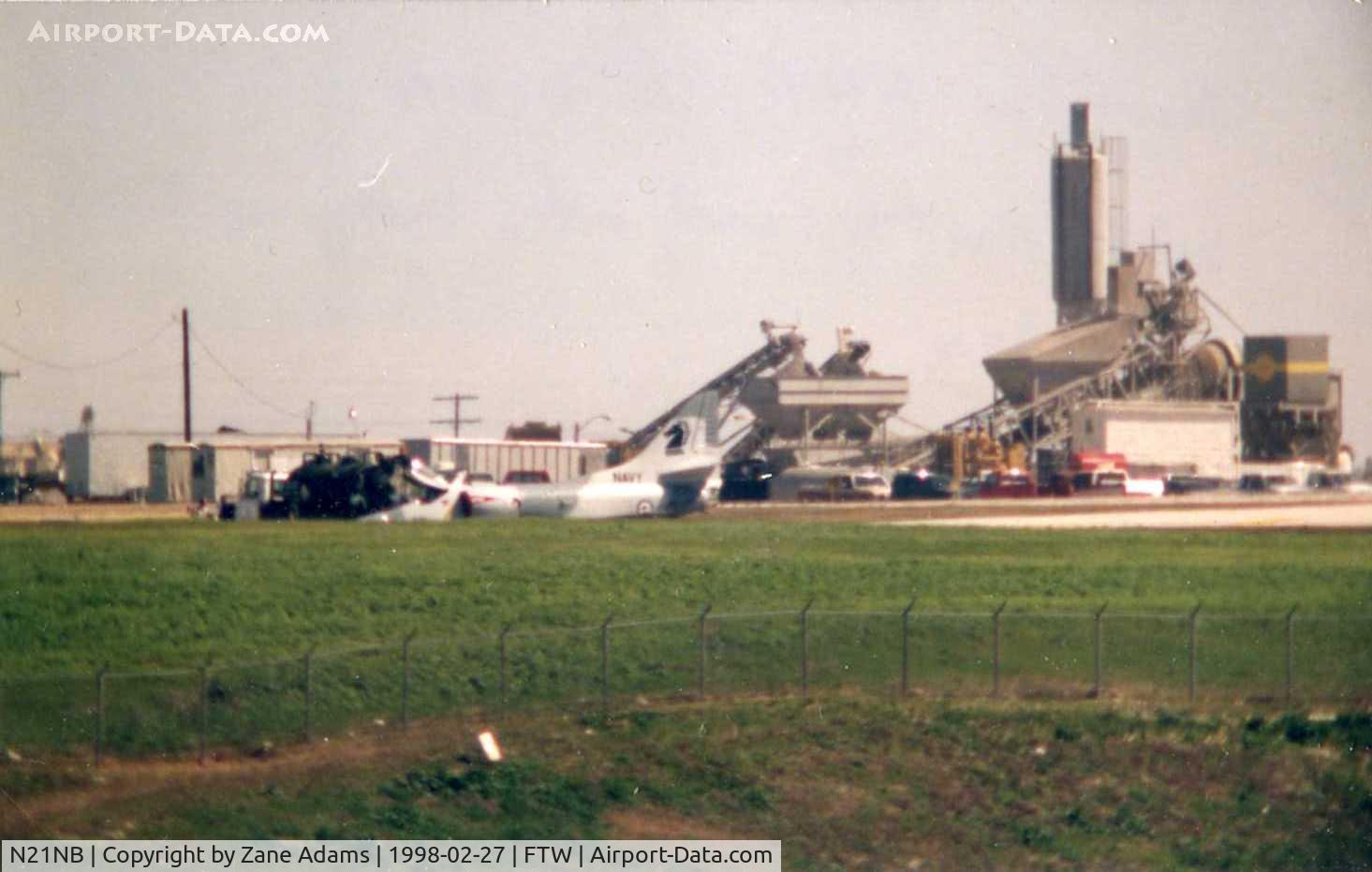N21NB, 1959 Douglas A-4B Skyhawk (A4D-2) C/N 12257, Rann off the runway at Meacham Field - NTSB report - http://www.ntsb.gov/ntsb/brief.asp?ev_id=20001211X09551&key=1