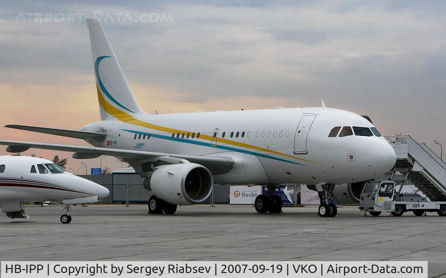 HB-IPP, 2006 Airbus ACJ318 (A318-112/CJ) C/N 2910, Airbus A318-112