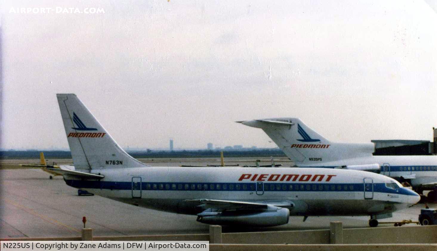 N225US, 1979 Boeing 737-201 C/N 21667, as N763N flying for Piedmont Airlines - other registration C-FJCJ