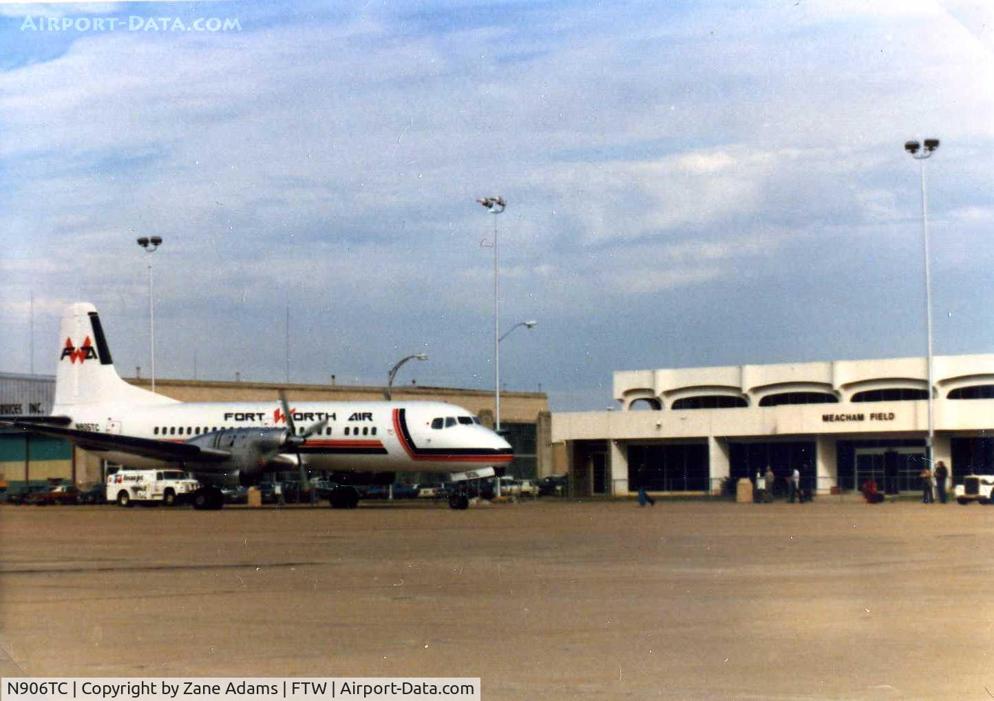 N906TC, 1970 NAMC YS-11A-513 C/N 2154, Fort Worth Air @1985