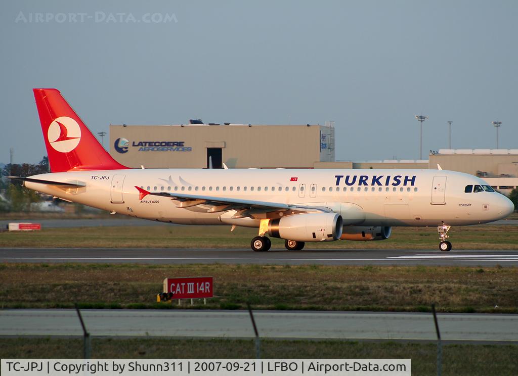 TC-JPJ, 2007 Airbus A320-232 C/N 3239, Delivery day