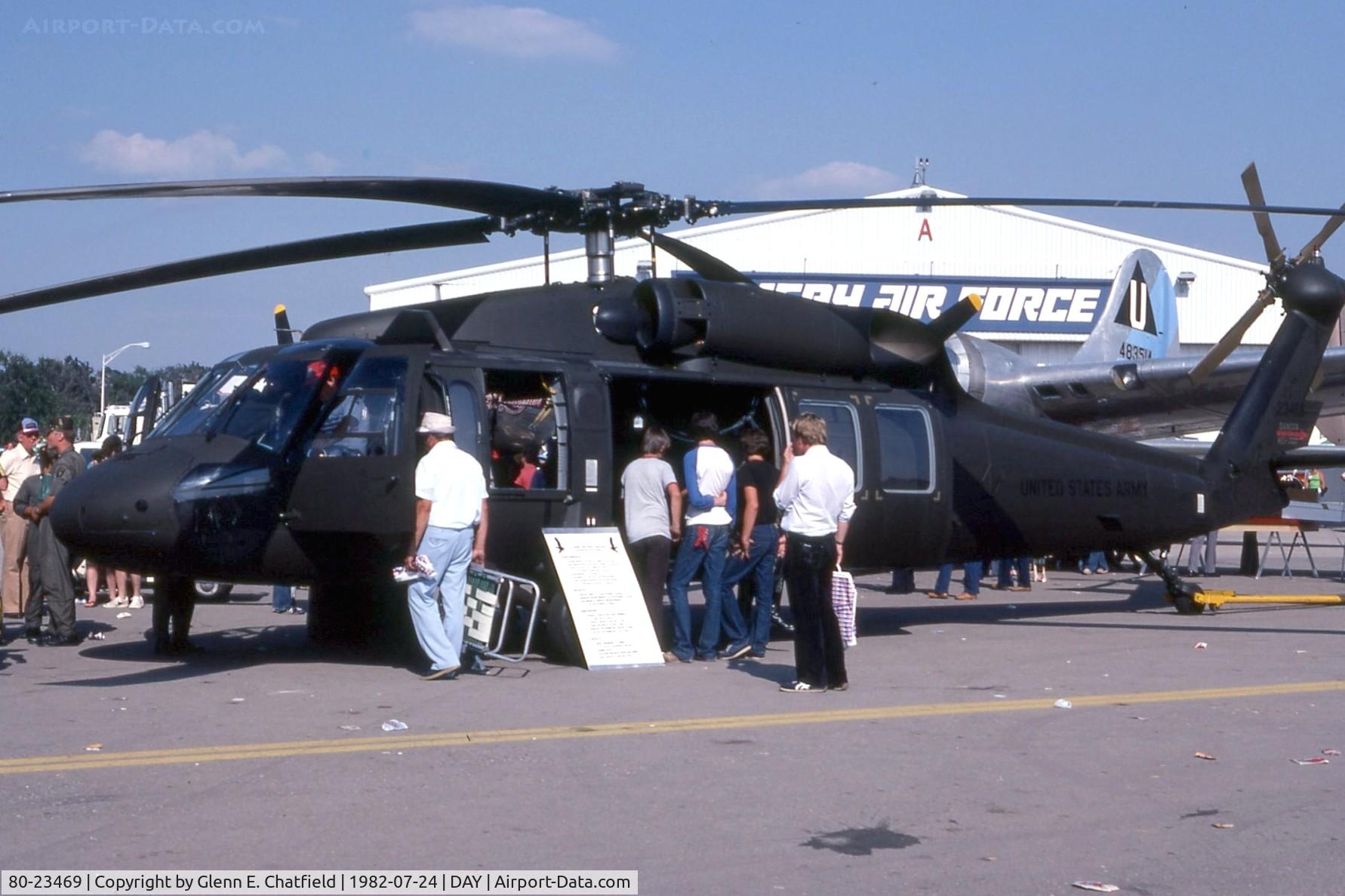 80-23469, 1980 Sikorsky UH-60A Black Hawk C/N 70.227, UH-60A at the Dayton International Air Show