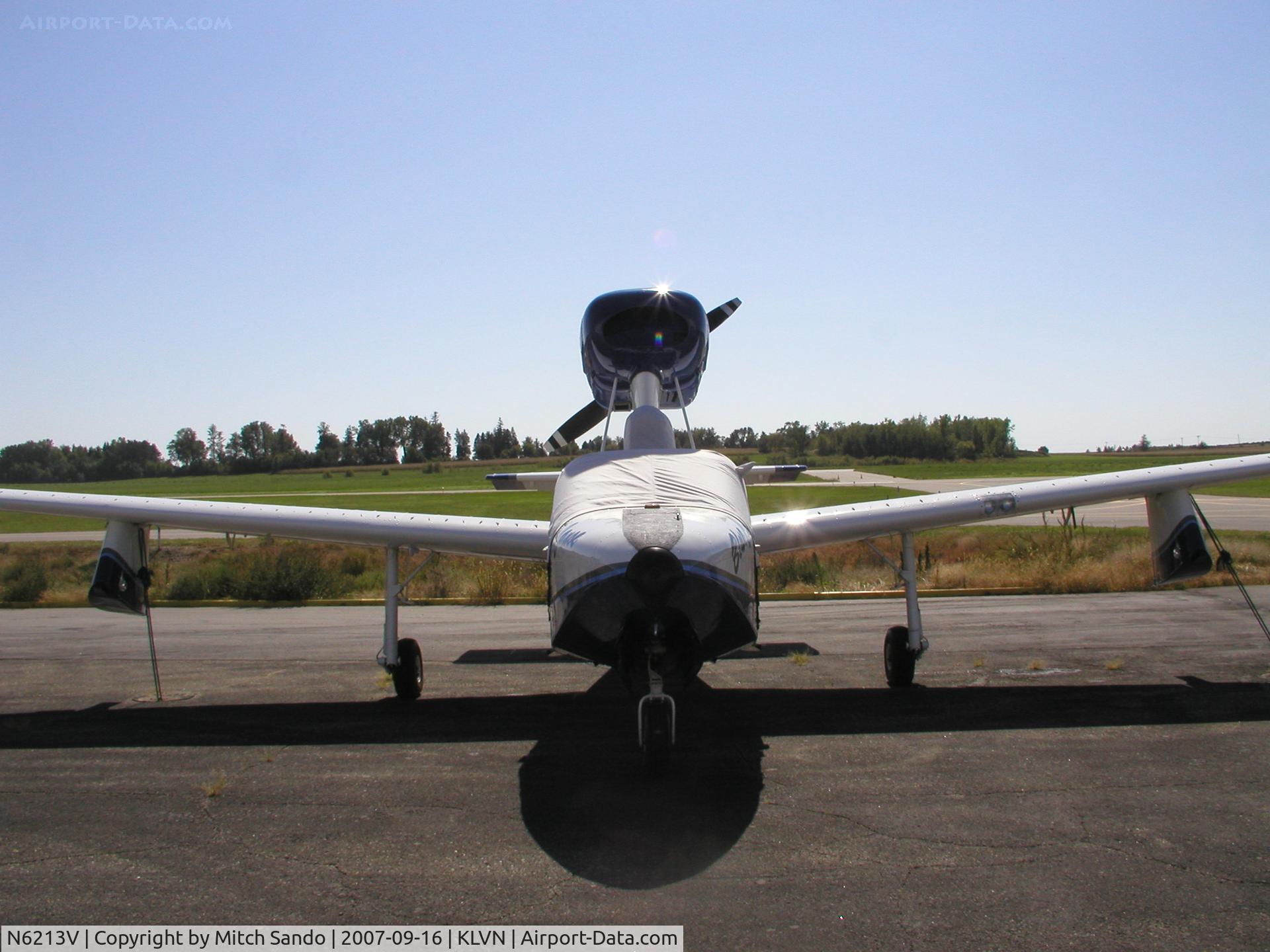 N6213V, 1977 Consolidated Aeronautics Inc. Lake LA-4-200 C/N 856, Parked on the ramp at Airlake.
