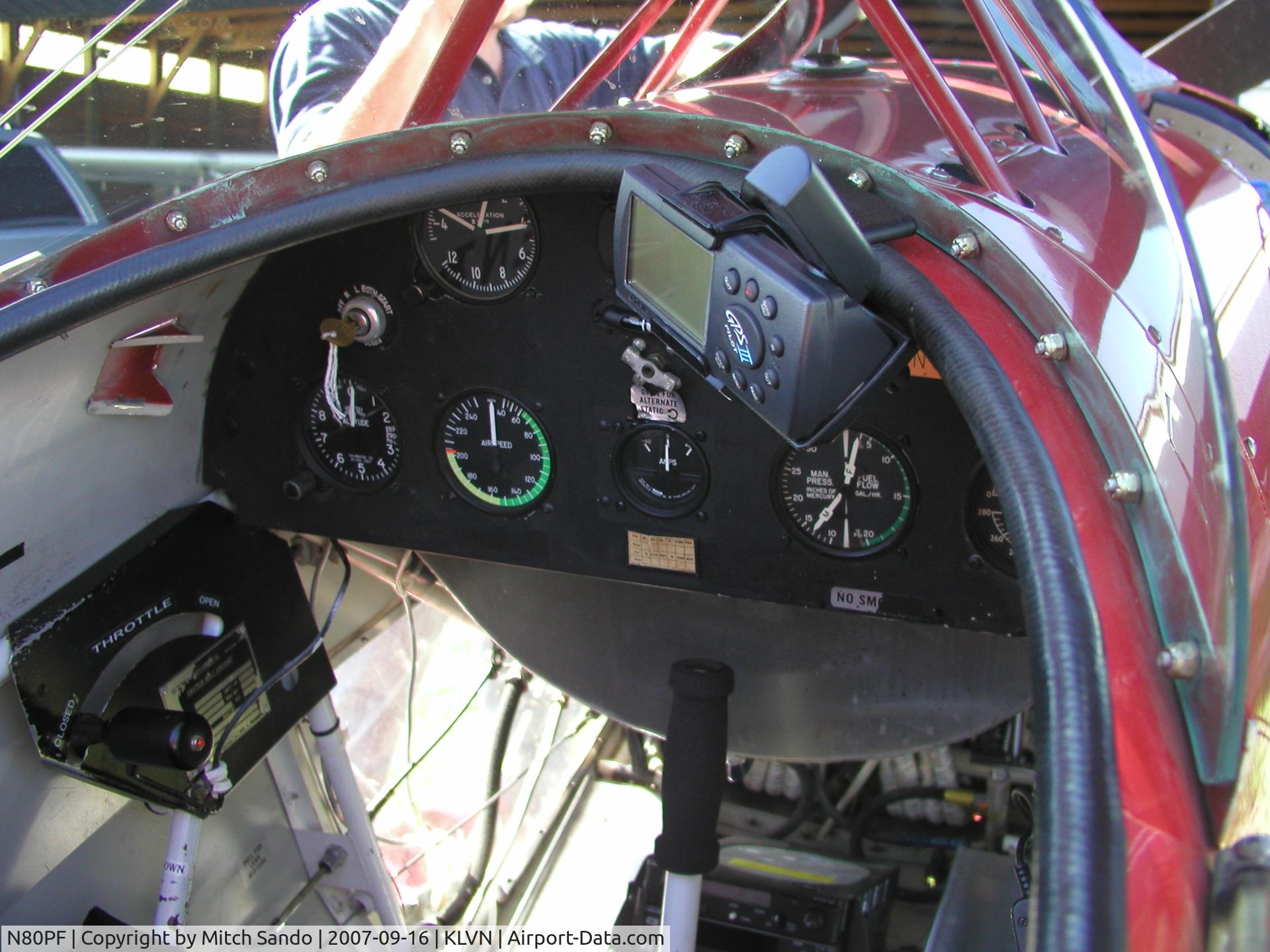 N80PF, 1978 Pitts S-1S Special C/N 1 (N80PF), Pitts parked outside the hangar.