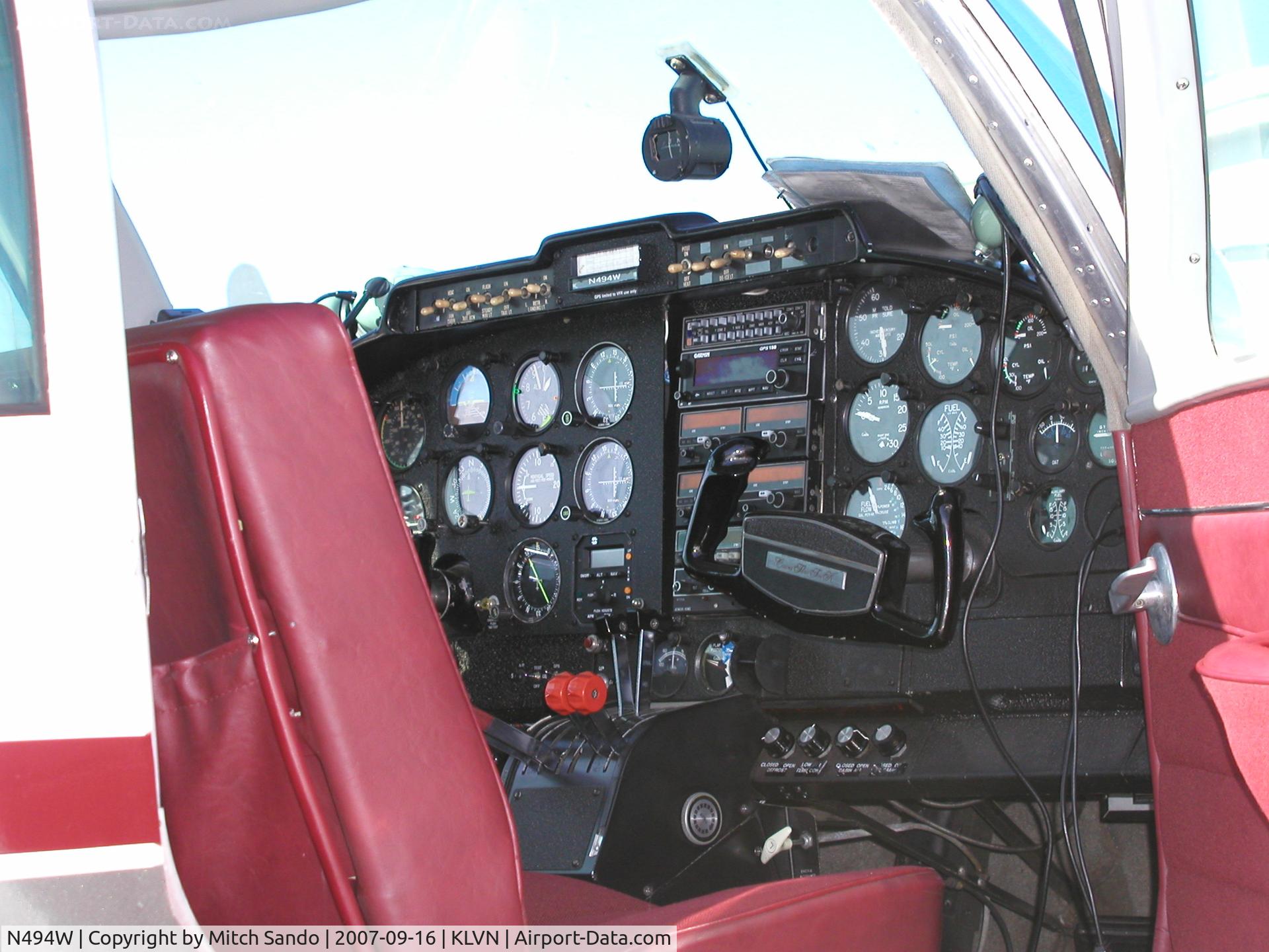 N494W, 1966 Cessna 310K C/N 310K0103, Parked at the fuel pumps at Airlake.
