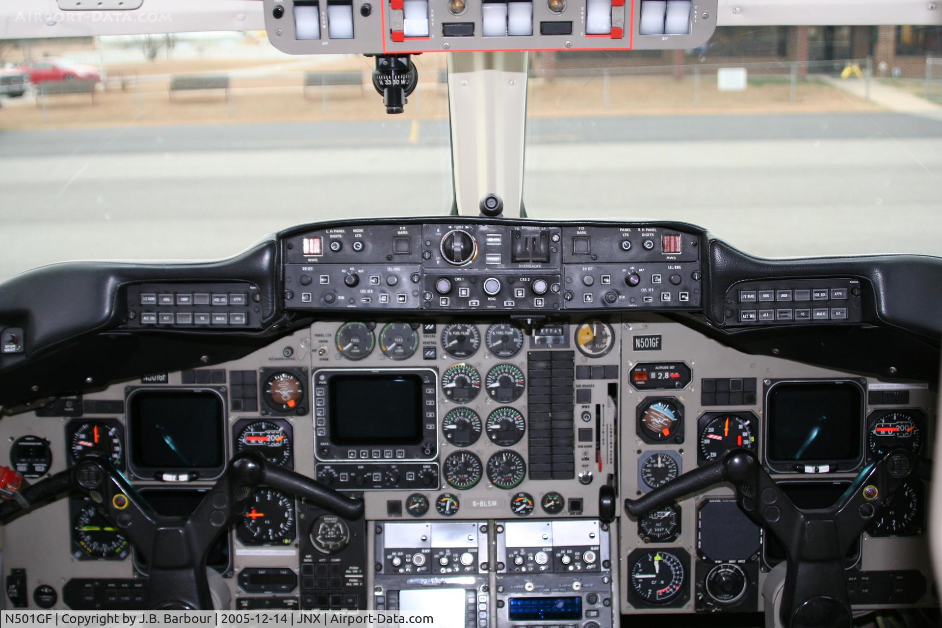 N501GF, 1984 British Aerospace HS.125-700A C/N 257208, The business end of this cadillac