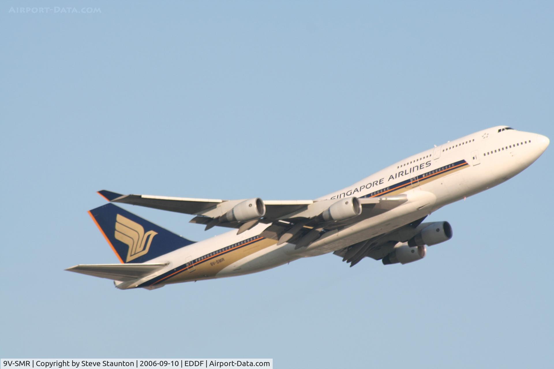 9V-SMR, 1993 Boeing 747-412BCF C/N 27133, Taken at Frankfurt September 2006