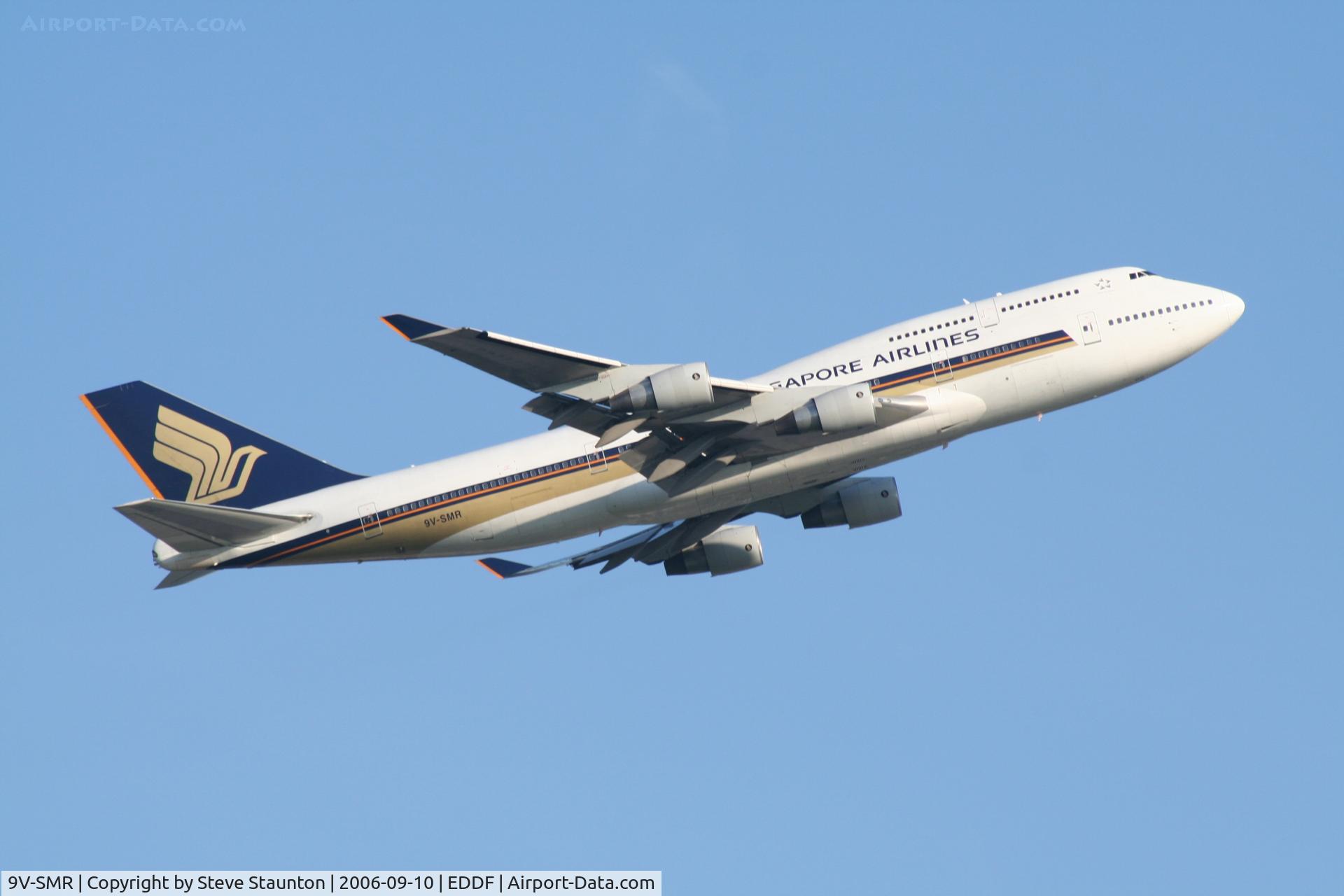 9V-SMR, 1993 Boeing 747-412BCF C/N 27133, Taken at Frankfurt September 2006