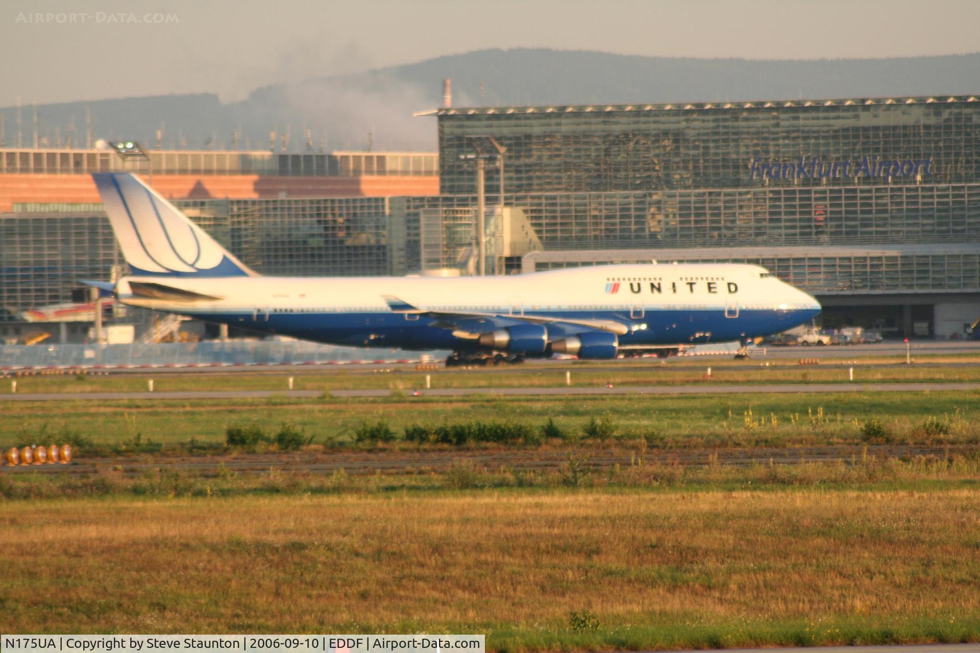 N175UA, 1990 Boeing 747-422 C/N 24382, Taken at Frankfurt September 2006