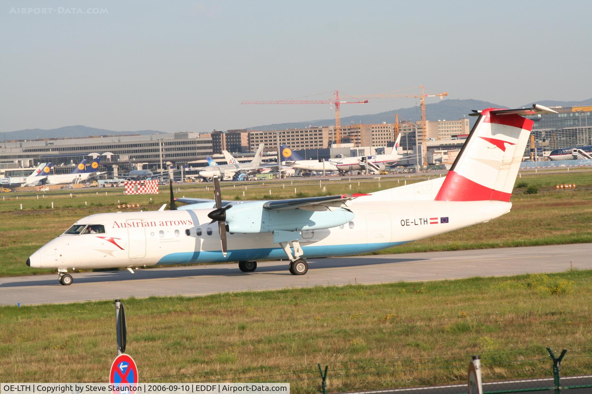 OE-LTH, 1997 De Havilland Canada DHC-8-314Q Dash 8 C/N 442, Taken at Frankfurt September 2006