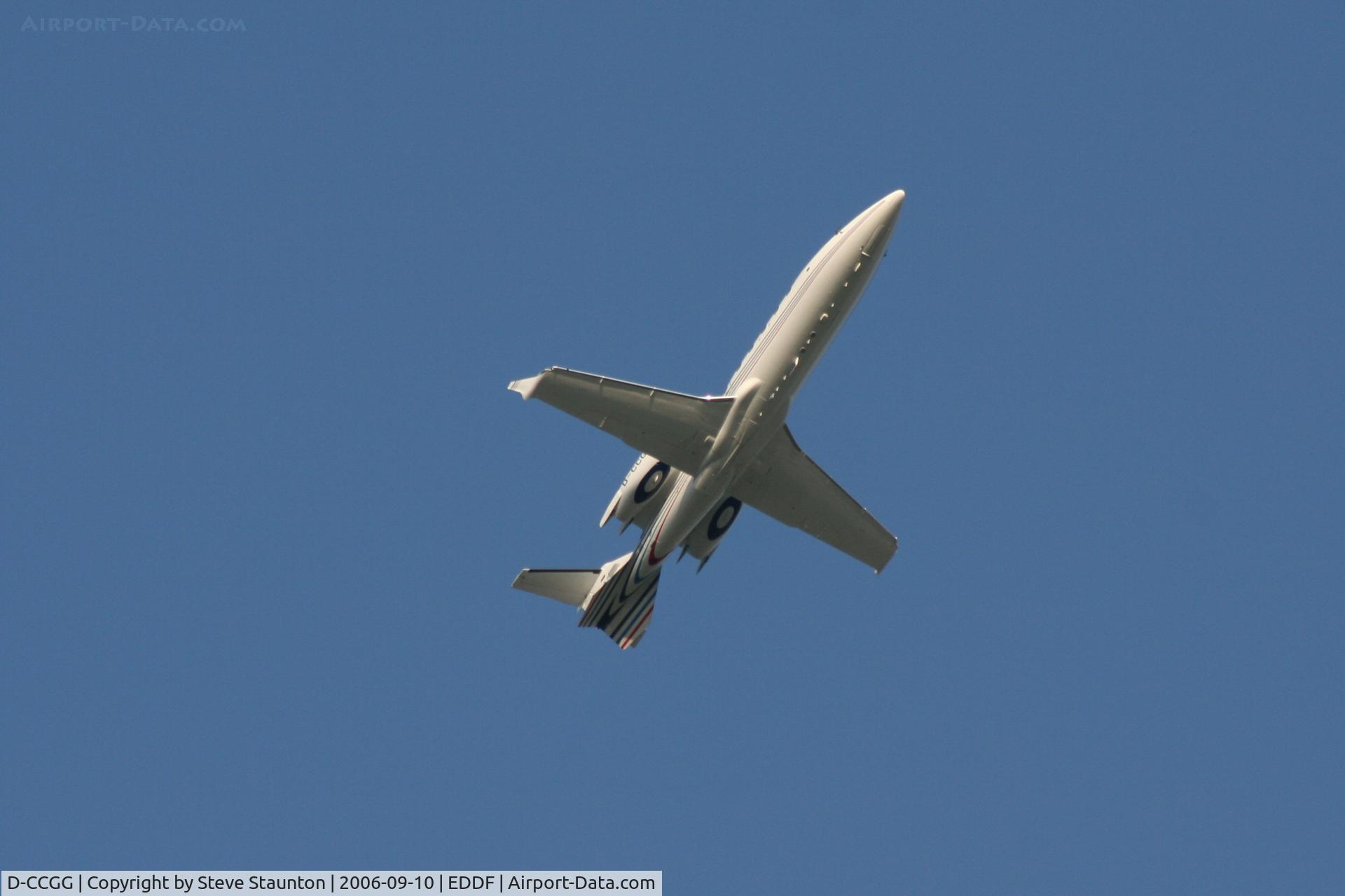 D-CCGG, 2002 Learjet 60 C/N 60-256, Taken at Frankfurt September 2006