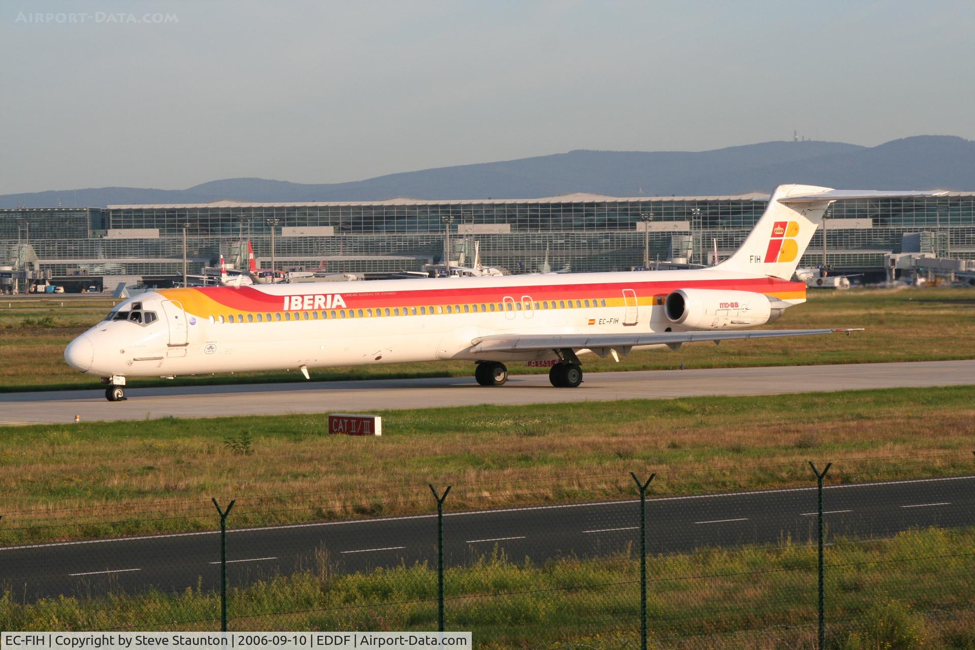 EC-FIH, 1991 McDonnell Douglas MD-88 C/N 53196, Taken at Frankfurt September 2006