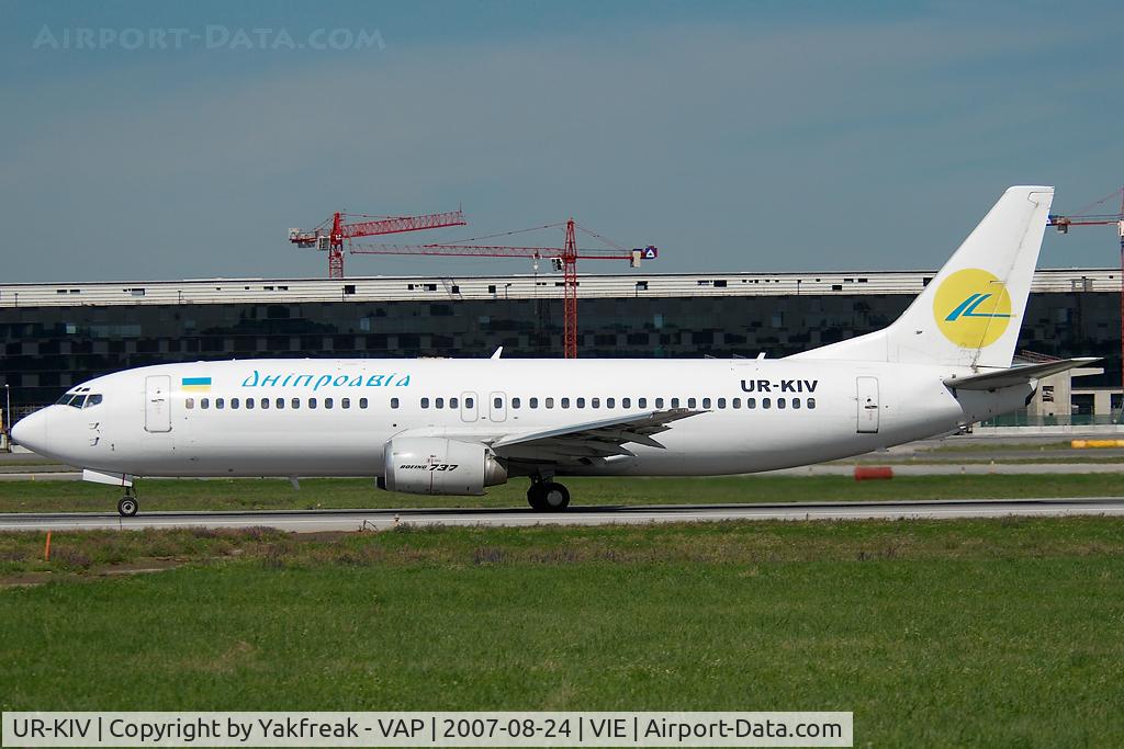 UR-KIV, 1990 Boeing 737-4YO C/N 24686, Dnepravia Boeing 737-400